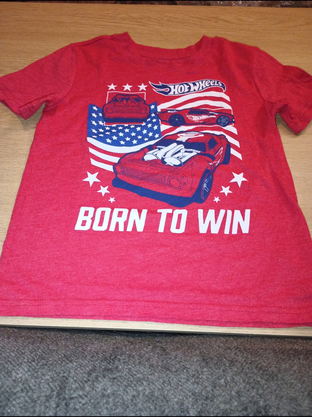 Jumping Beans Hot Wheels "Born To Win" Tee